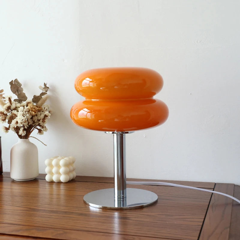 Macaron Glas Tischlampe