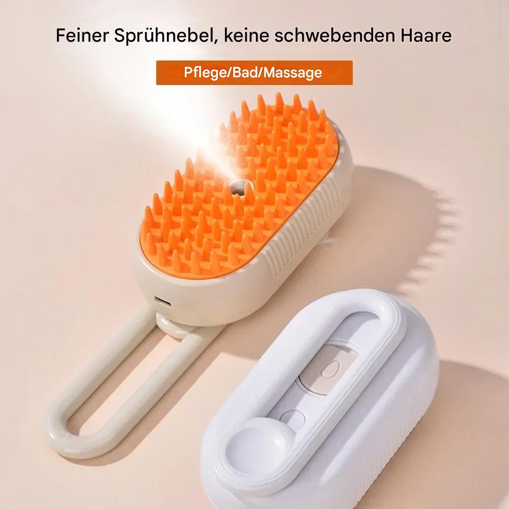4-in-1-Dampf-Haustier-Sprühkamm – Perfekte Pflege für Ihr Haustier