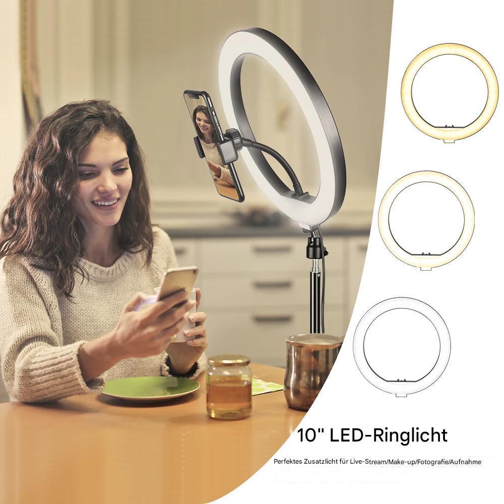 Selfie LED Ringlicht mit Bluetooth-Funktion