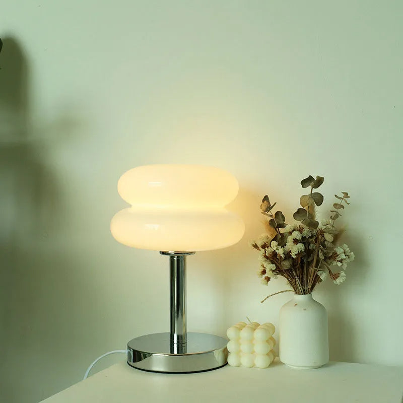 Macaron Glas Tischlampe