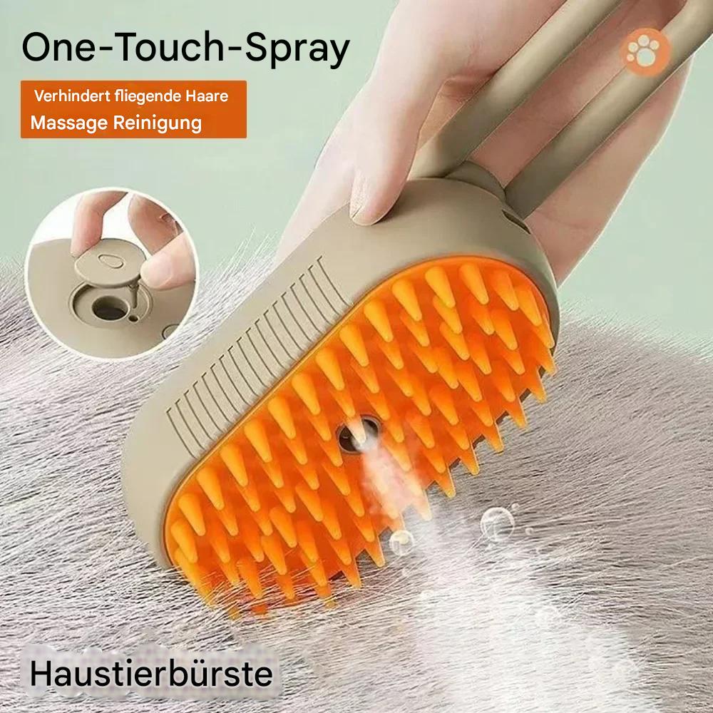 4-in-1-Dampf-Haustier-Sprühkamm – Perfekte Pflege für Ihr Haustier