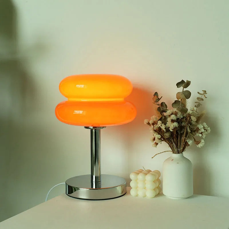 Macaron Glas Tischlampe