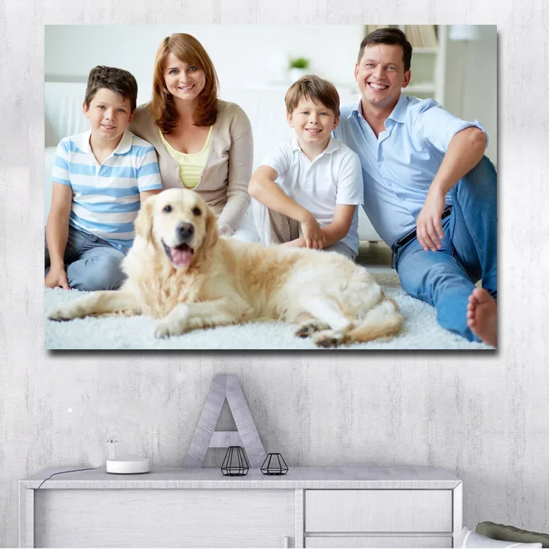 Personalisierter Druck auf Leinwand – Wandkunst für Ihr Zuhause