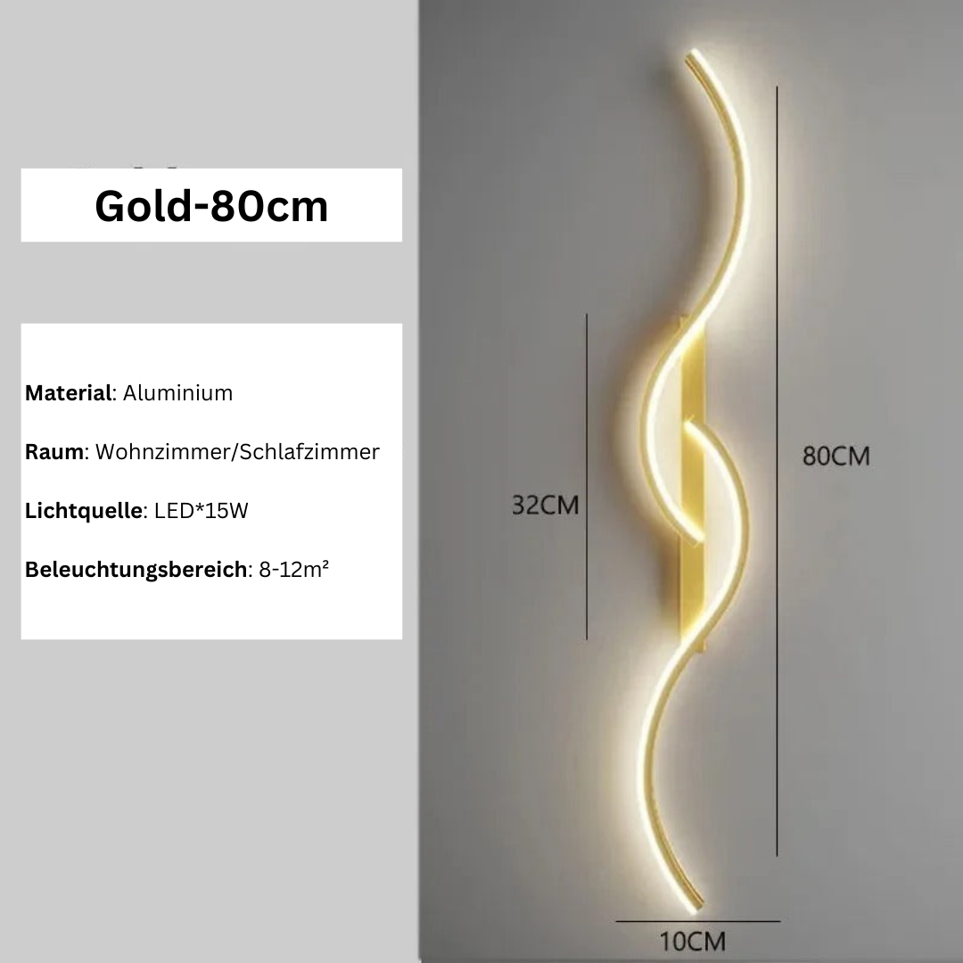 Elegante Wandleuchte
