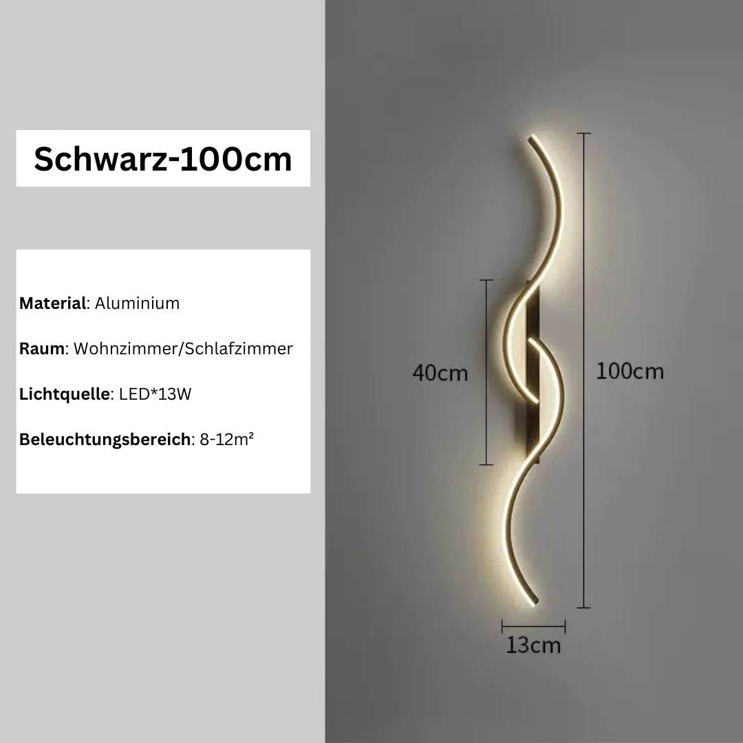 Elegante Wandleuchte