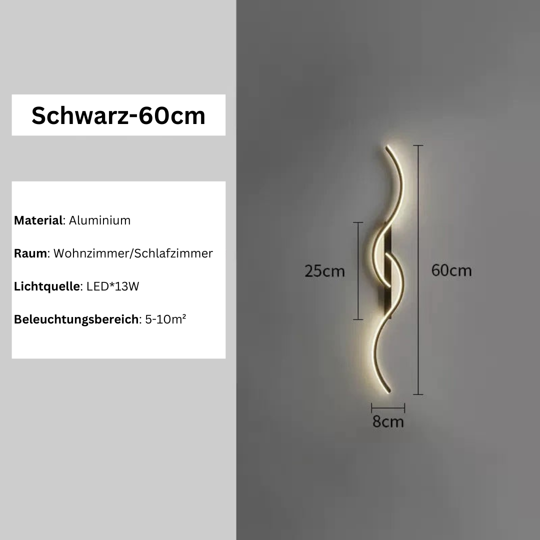 Elegante Wandleuchte
