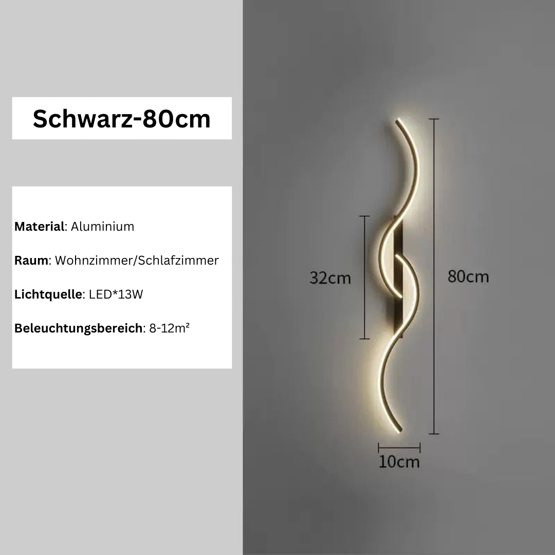 Elegante Wandleuchte