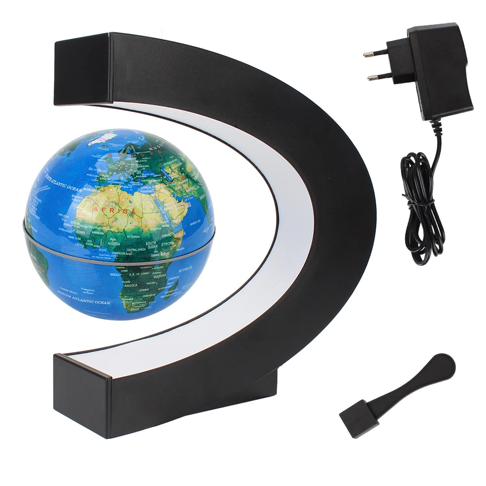 Schwebende Magnet-Erdkugel-Lampe mit LED-Beleuchtung