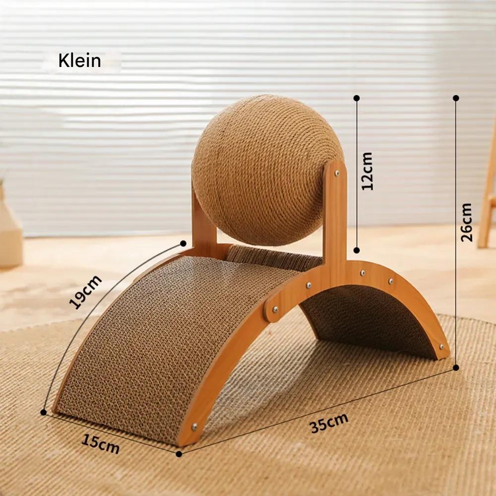 2-in-1-Kratzball für Katzen