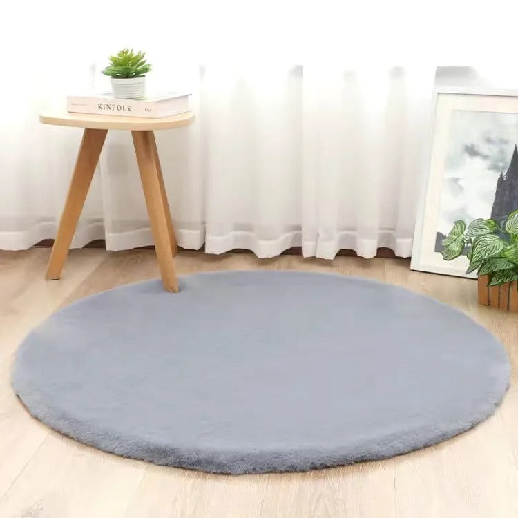 Runder Anti-Rutsch Teppich Mein Shop
