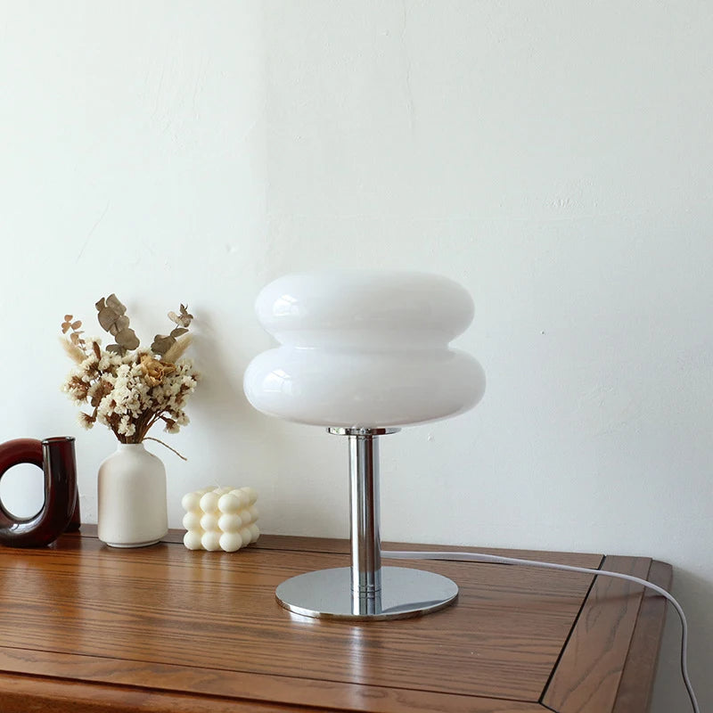 Macaron Glas Tischlampe