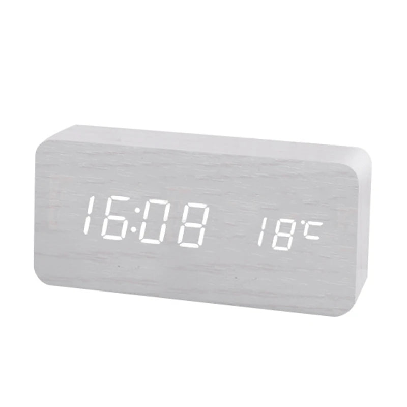Moderner Digitaler Wecker mit LED-Anzeige