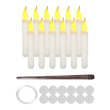 Schwebende LED-Kerzen mit Fernbedienung