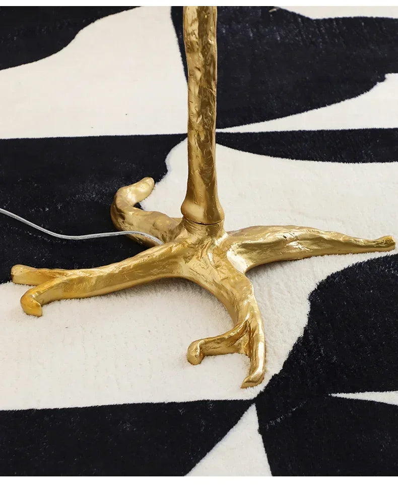 Designer Feder Stehlampe