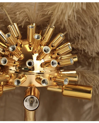 Designer Feder Stehlampe
