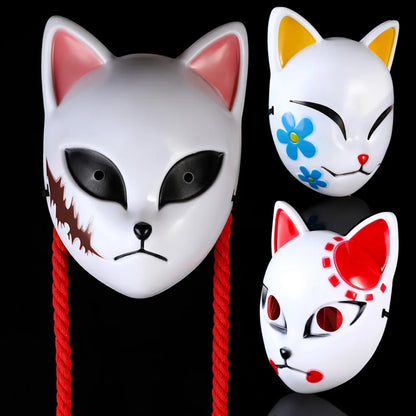 Japanische Katzen Maske