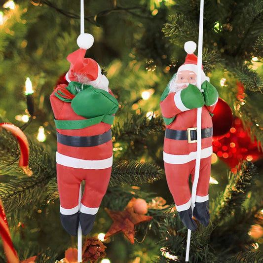 Weihnachtsmann Hängende Puppe – Festliche Weihnachtsbaum-Anhänger