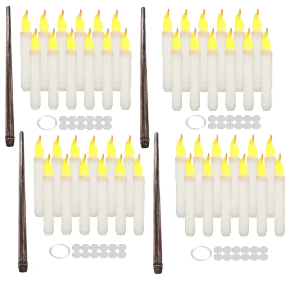 Schwebende LED-Kerzen mit Fernbedienung
