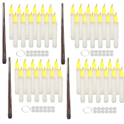 Schwebende LED-Kerzen mit Fernbedienung