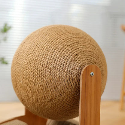 2-in-1-Kratzball für Katzen