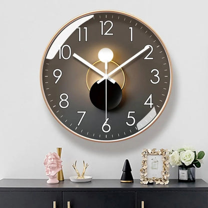 Elegante Wanduhr geräuschlos