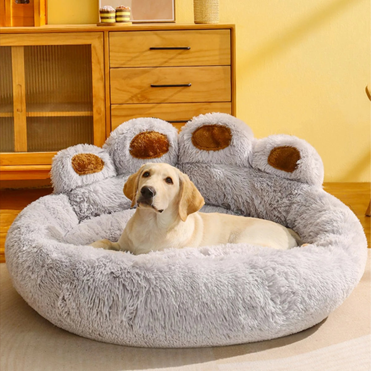 Flauschiges Hundebett – Weicher und Bequemer Schlafplatz für Haustiere