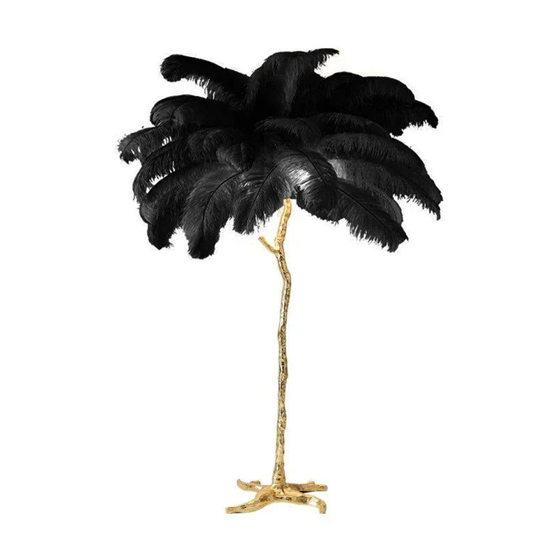 Designer Feder Stehlampe