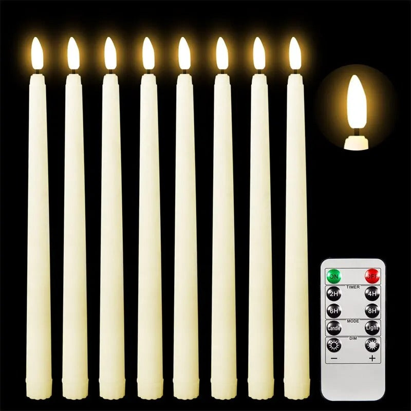 Flackernde LED Kerze - 6er-Set Mein Shop