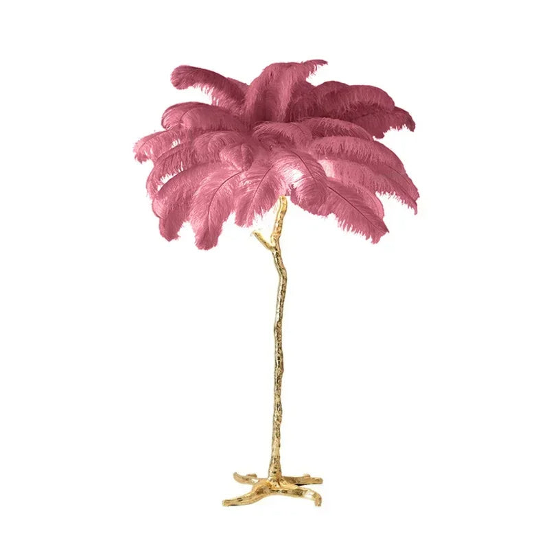 Designer Feder Stehlampe